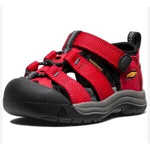 Keen kids‎ newport H2 closed toe water sneaker sandals outdoor size 6 red